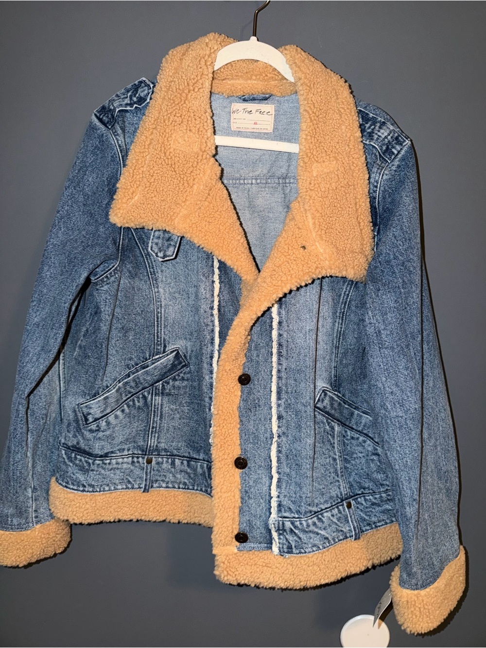 We The Free Rylee Cozy Moto Jacket by Free People.